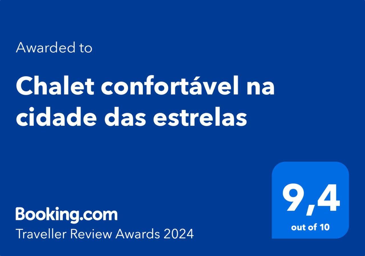 Chalet Confortavel Na Cidade Das Estrelas Santa Maria Madalena Exterior foto